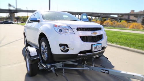 រទេះអូសសណ្តោងេថយន្តខូចសំរាប់លក់! CAR HAULER FOR SALE!