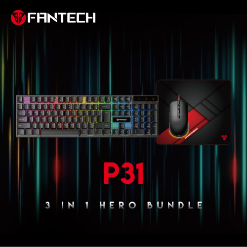 Fantech Gaming Mouse Keyboard MousePad P31