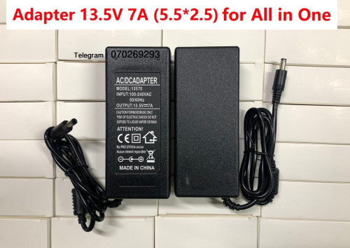 Adapter 13.5V 7A (5.5*2.5) Include Cable