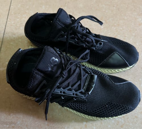 adidas Y-3 Runner 4D II Core Black Size 41.5 នៅថ្មី made in Germany តំលៃ45$