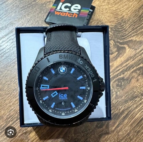 Ice watch BMW blue black new 98% full box