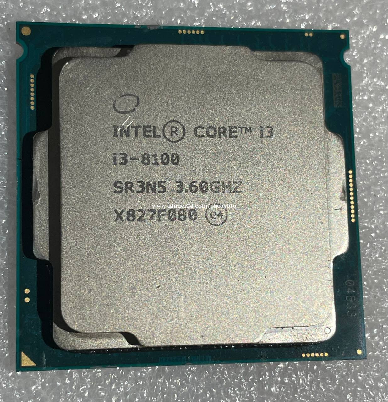 Cpu core i3 8100 Price $20.00 in Chbar Ampov Pir, Cambodia - Chea Yato ...