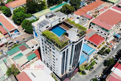78 rooms hotel building for rent in Daun Penh – Phnom Penh.