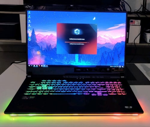 ASUS ROG Strix G713QM (2021) 17.3" 144Hz Gaming Laptop **bottom LEDs not working**