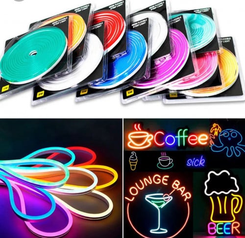 អំពូលទន់ neon 12v និង 220v