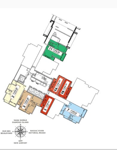 River-view 60M Urban Village Condo for sale only 135k