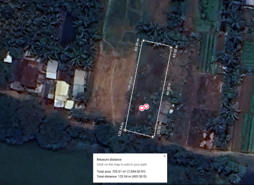 ដីលក់នៅចំការសំរោង ១៖ $30,000 (15x55m) Land for Sale Chomka Somroung 1: $33,000 (15x55m)