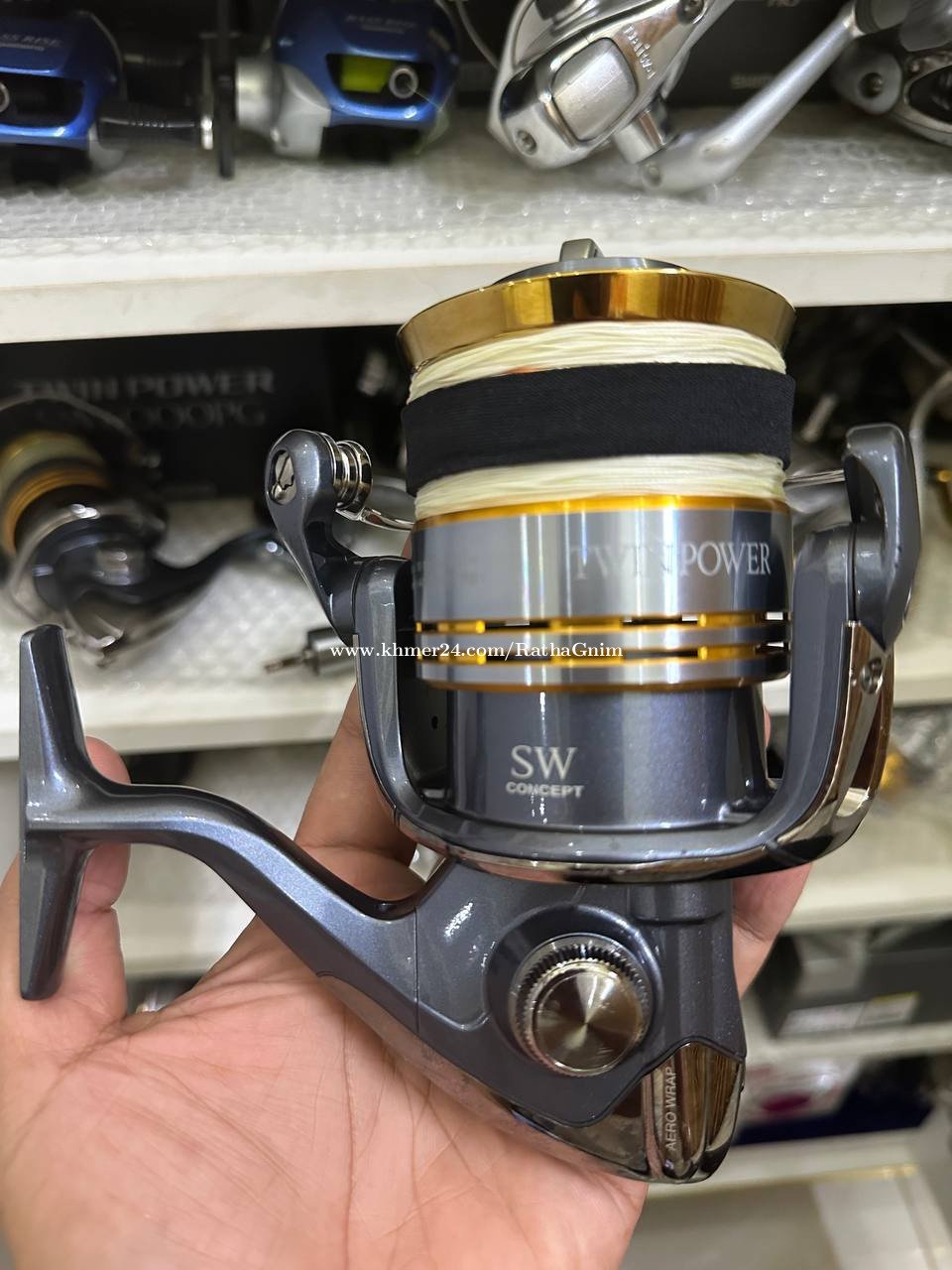 Shimano 09' TwinPower SW 12000HG Price $240.00 in Chrang Chamreh