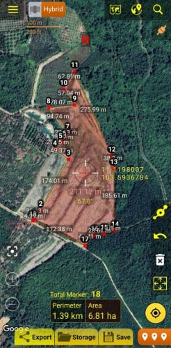 ដីកោះកុង ជីខក្រោមលក់ 6.81Ha (កាត់ចេញពីដីព្រៃរួចរាល់)