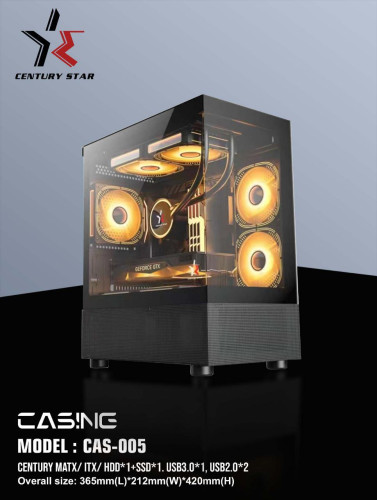 នេះជាប្រភេទ Casing , power supply, and Fan Case Century star Brand 