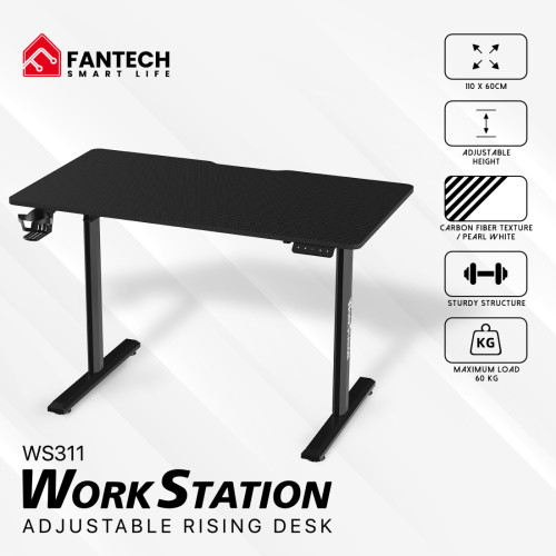 Fantech WS313 Work Station Adjustable Rising Desk