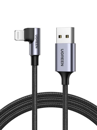 UGREEN Lightning Right Angle to USB-A Cable 1m 60521