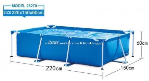 Swimming Pool អាងទឹក ស្តង់ដាអាមេរិក intex