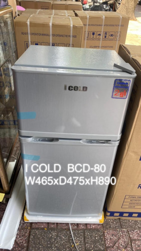 ទូទឺកកកម៉ាកI COLD BCD-80=115$(ទ្វា2)