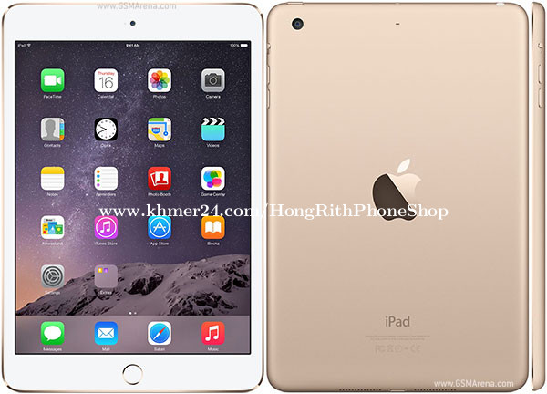 Apple iPad Mini3 LL WiFi Only 16GB Company Product 99.99% as