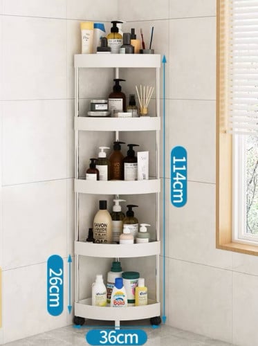 ធ្នើរជ័រដាក់សាប៊ូ Shower Storage
