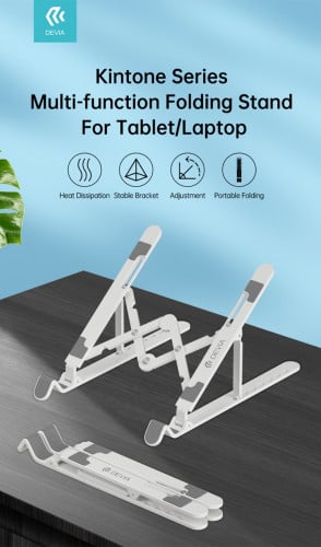 Devia Kintone Series Multi-function Folding Stand For Tablet & Laptop