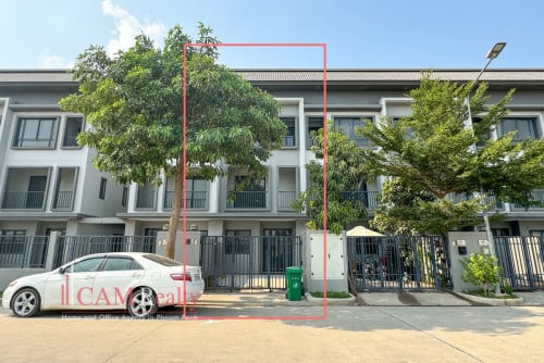 ផ្ទះវីឡា​ Link A សម្រាប់លក់  នៅក្នុងបុរីជីបម៉ុង​ ផ្លូវជាតិលេខ៦០ម៉ែត