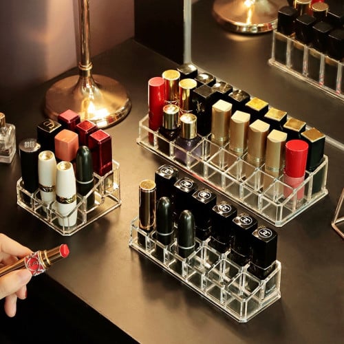 ប្រអប់តាំងក្រែម Lipstick Storage