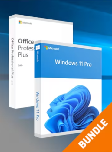 Microsoft Windows 11 Pro & Microsoft Office Professional 2019 Plus - Microsoft Key - GLOBAL
