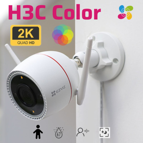 Camera WIFI Brand EZVIZ CS-H3c (1080P,2.8mm,Color)