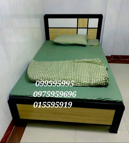 ឈុតគ្រែក្បាលឈើ ខ្នាត 1.2mx2.0m