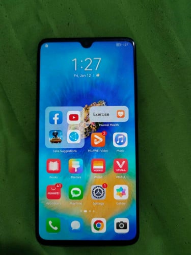 លក់ Huawei Mate 20 ram 6/128gb សំណុំហ្ស៊ីន 97% តំលៃ 110$ Price $110.00 ...