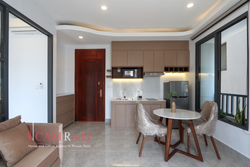 프놈펜 아파트 렌트 Near AEON Mall | Brand new elegant 1 bedroom serviced apartment for rent | pool and gym