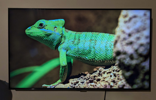 Samsung TV 43 inches, 4K LED, HDR (UA43AU7700)