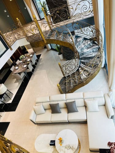 Penthouse 4Bed, 12,000$ in Tonle Basac area