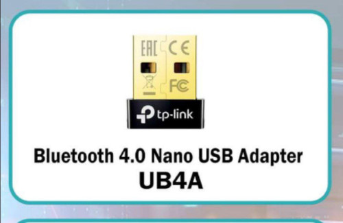 TP-LINK Bluetooth 4.0 Nano USB Adapter Model: UB4A