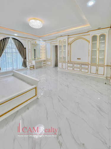 5 bedrooms prince villa for rent in Borey Peng Huoth Beoung Snor – Phnom Penh