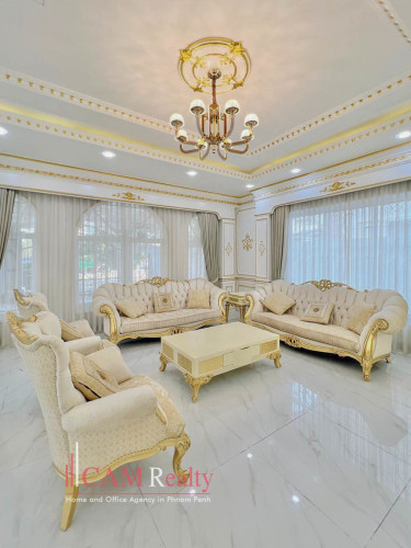 5 bedrooms prince villa for rent in Borey Peng Huoth Beoung Snor – Phnom Penh