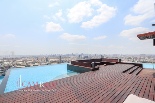 Studio condo for rent in AEON Mall Sen Sok area – Phnom Penh.