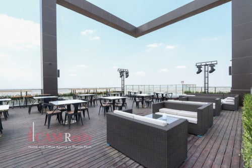 Studio condo for rent in AEON Mall Sen Sok area – Phnom Penh.
