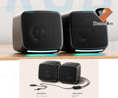 Computer Speaker Desktop Home Theater Small Laptop Wired Mini Speaker