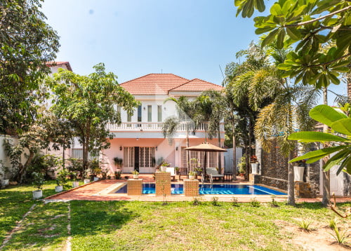 Villa With Pool For Rent in Svay Dankum, Siem Reap City