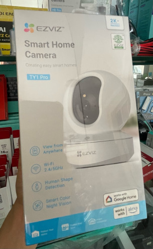 EZVIZ Smart Home 2K Camera TY1 Pro  * free memory 128Gb