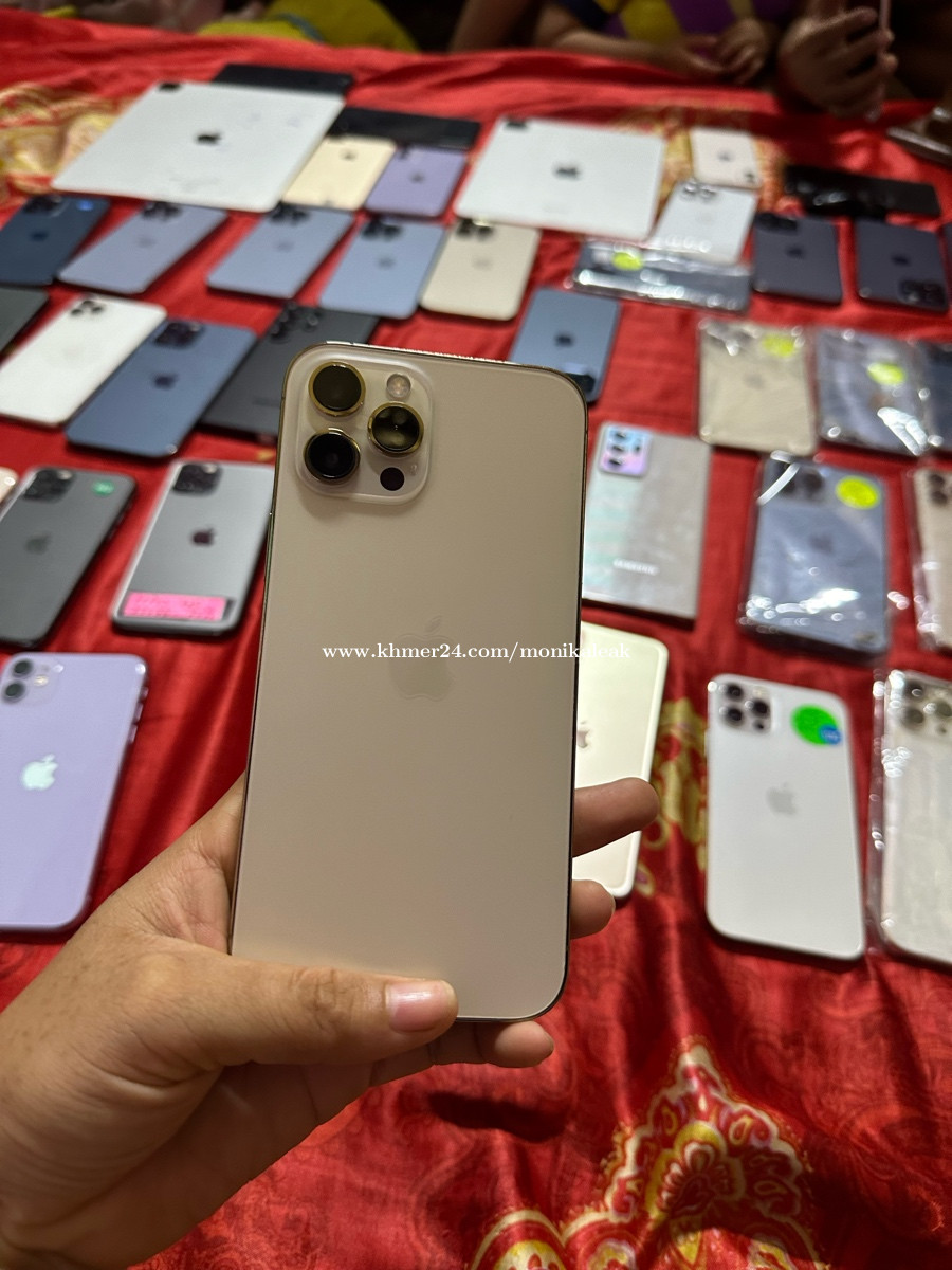 iPhone 12pro max 512g សាណុំសុីន ស្អាត98% price