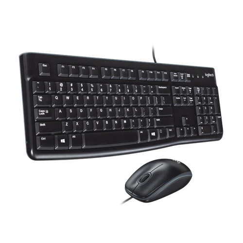 Logitech MK120 Desktop USB Keyboard and Mouse Combo( 920-002586)
