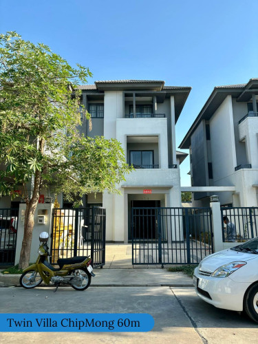 4 Bedrooms Twin Villa For Only 1350$ Negotiable Located At ChipMong 60m ...