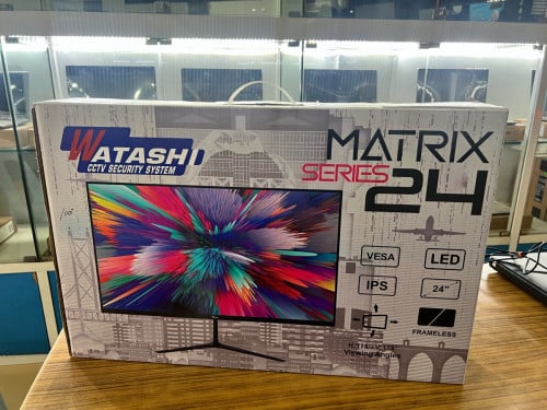 LED 24” New 100% Inbox with IPS Slim អត់គែម