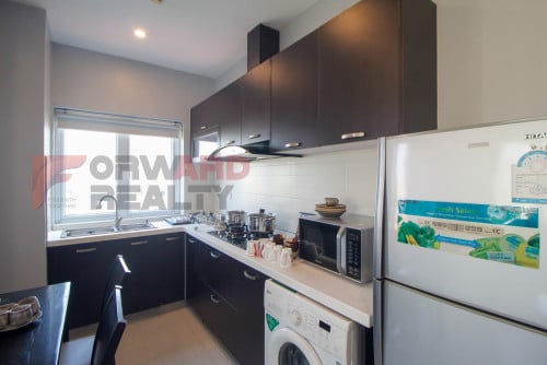 1 Bedroom apartment with gym available for rent in Phsar Doem Thkov Area (Near Russian Market)