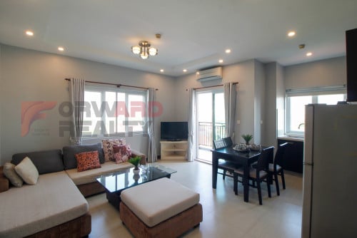 1 Bedroom apartment with gym available for rent in Phsar Doem Thkov Area (Near Russian Market)