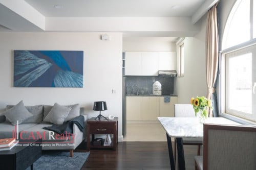 1 bedroom fully serviced apartment for rent in Daun Penh - Phnom Penh