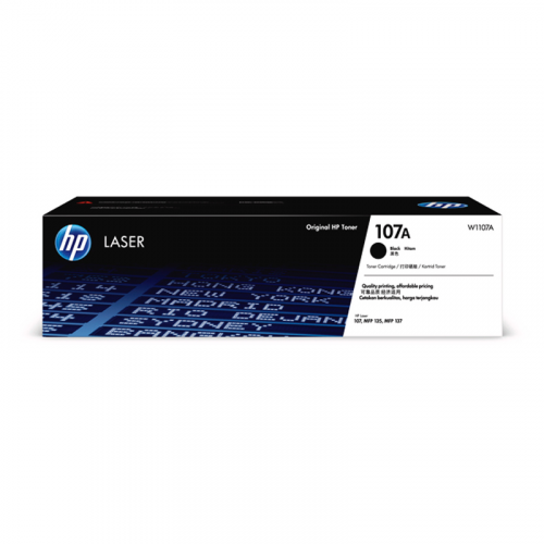 HP 107A Black Original Laser for Printer 107a/w, MFP 135a/w, MFP 137 Series, W1107A