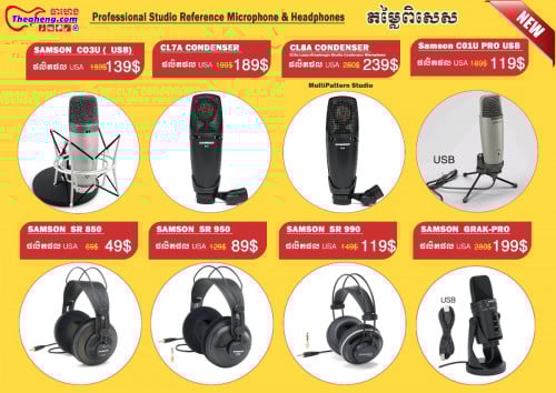 Condenser Microphone & Handphone