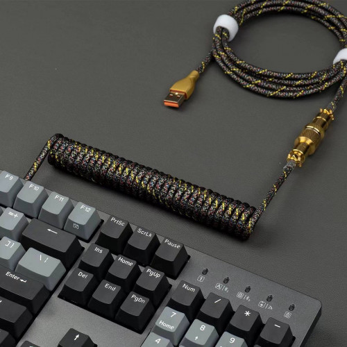ខ្សែ USB Type C Custom សម្រាប់ Keyboard