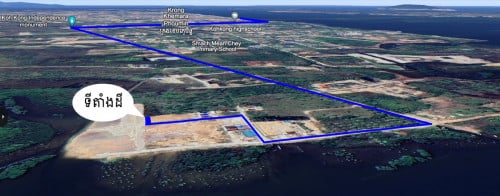 ដីលក់ជាប់ព្រែកកោះយ៉