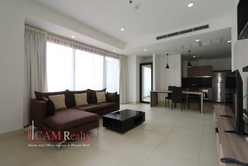 Daun Penh| Modern style 1 bedroom apartment for rent in Phnom Penh
